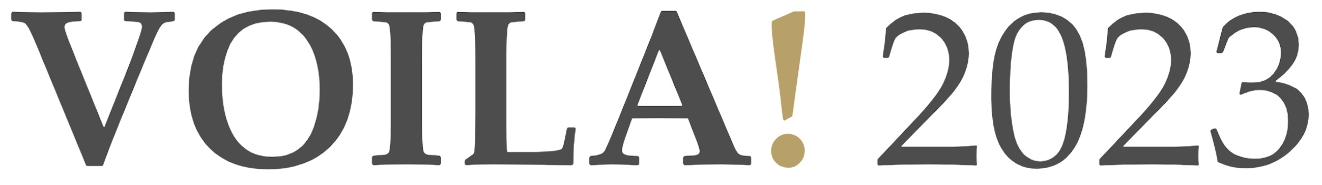 VOILA 2023 logo